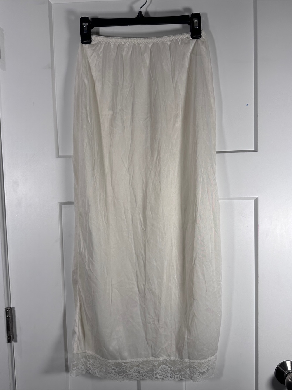 Vintage Gaymode JcPenny Cream Lace Hem Slip Skirt
